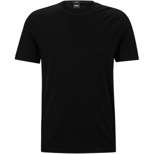 ボス メンズ Tシャツ トップス Tessler 150 T Shirt Black 001