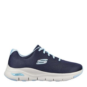 スケッチャーズ レディース ランニング スポーツ Skechers Arch Fit Big Appeal Trainers Navy