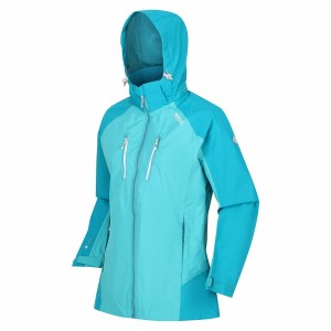 レガッタ レディース ジャケット＆ブルゾン アウター Women's Calderdale IV Waterproof Jacket Turquoi/Enam