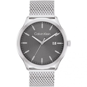 カルバンクライン メンズ 腕時計 アクセサリー Gents CK Define Watch 25200352 Silver and Grey