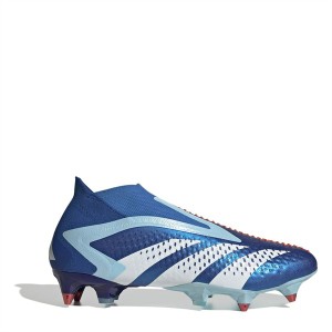 アディダス メンズ ブーツ シューズ Predator Accuracy + Soft Ground Football Boots Blue/White