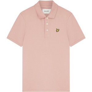 ライルアンドスコット メンズ ポロシャツ トップス Basic Short Sleeve Polo Shirt HuttonPink W868