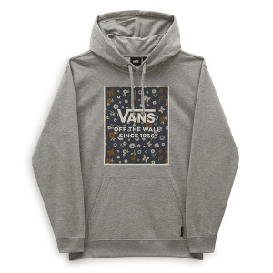 バンズ メンズ パーカー・スウェットシャツ アウター Vans Box OTH Sn34 Grey Hthr D761