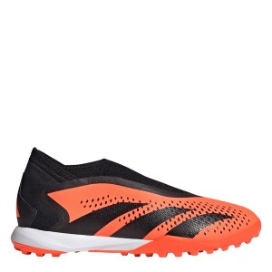 アディダス メンズ ブーツ シューズ Predator Accuracy.3 Laceless Astro Turf Trainers Orange/Black