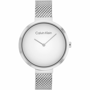 カルバンクライン レディース 腕時計 アクセサリー Ladies Calvin Klein Mesh Watch Silver