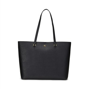 ラルフローレン レディース トートバッグ バッグ LRL Karly Large Tote Bag Black