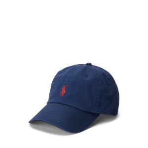 ラルフローレン メンズ 帽子 アクセサリー Classic Sport Cap Navy/Red PP