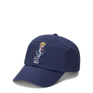 ラルフローレン メンズ 帽子 アクセサリー Polo Twill Cap Sn33 Newport Navy