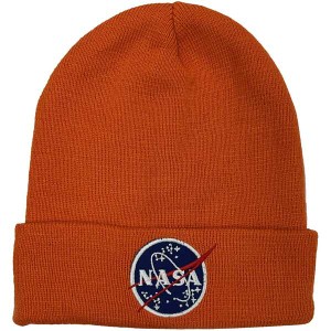 アルファインダストリーズ レディース 帽子 アクセサリー NASA Beanie Orange