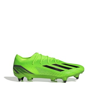 アディダス メンズ ブーツ シューズ X Speedportal.1 Soft Ground Football Boots Green/Blk/Yell