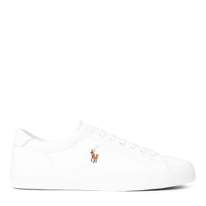 ラルフローレン メンズ スニーカー シューズ Longwood Low Trainers White/White