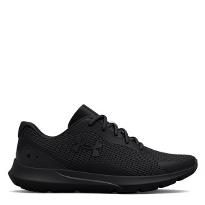 アンダーアーマー メンズ ランニング スポーツ Surge 3 Mens Running Shoes Triple Black