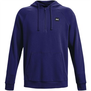 アンダーアーマー メンズ パーカー・スウェットシャツ アウター Armour Fleece half Zip OTH Hoodie Mens Purple