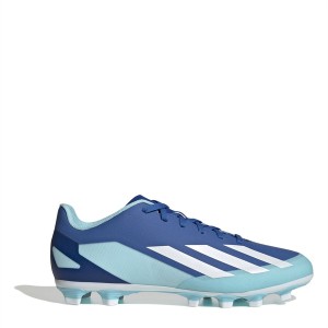 アディダス メンズ ブーツ シューズ X .4  Firm Ground Football Boots Blue/White