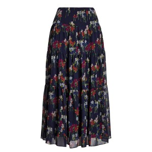 ラルフローレン レディース スカート ボトムス Floral Skirt Navy Multi