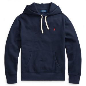 ラルフローレン メンズ パーカー・スウェットシャツ アウター Fleece Pull On Hoodie Cruise Navy