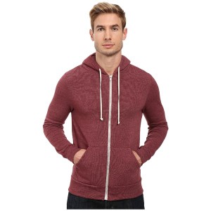 オルタナティヴ メンズ パーカー・スウェットシャツ アウター Rocky Zip Hoodie Eco True Currant