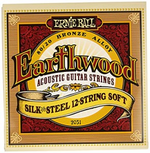 【正規品】 ERNIE BALL 2051 アコースティックギター弦 12弦 (09-46) EARTHWOOD 12-・・・