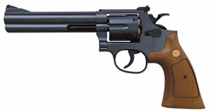 クラウンモデル ホップアップエアリボルバー No.4 S＆W M586 6インチ ブラック 10歳以上エアーソフトガン