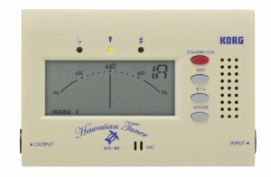 KORG コルグ ウクレレ/スチールギター用 ハワイアン・ミュージック楽器専用 コンパクト・チューナー HA-40