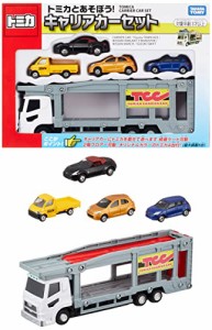 タカラトミー『 トミカギフト トミカとあそぼう!キャリアカーセット 』 ミニカー 車 おもちゃ 3歳以上 玩具安全基準合・・・