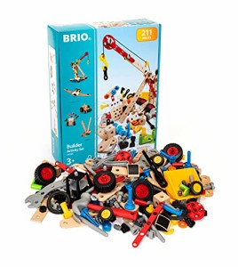BRIO (ブリオ) ビルダー アクティビティセット [全210ピース] 対象年齢 3歳~ (大工さん 工具遊び おもち・・・