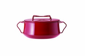 DANSK ダンスク コベンスタイル 両手鍋 18cm 2.2L IH対応 チリレッド オーブン対応 ホーロー 834300