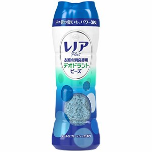 【ケース販売】 レノア プラス 衣類の消臭専用 デオドラントビーズ クールリフレッシュ 520ml×6個