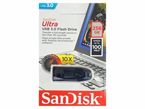 SanDisk USB3.0 SDCZ48-256G 256GB 100MB/s フラッシュメモリ サンディスク 海外パ・・・