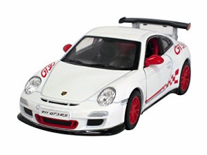 KiNSMART 1:36 ポルシェ 911 GT3 RS ホワイト ウィンドウボックス 200-524