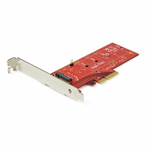 StarTech.com PCI Expressカード／x4／PCIe 3.0 - M.2 PCIe NVMe SSD／・・・