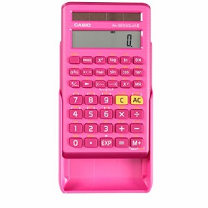 CASIO カシオ 関数電卓 fx-260 SOLAR II（ピンク） [並行輸入品]