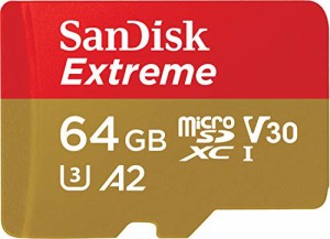 SanDisk ( サンディスク ) 64GB Extreme microSDXC SDSQXA2-064G-GN6MA・・・