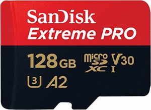 SanDisk ( サンディスク ) 128GB microSD Extreme PRO microSDXC A2 SD・・・