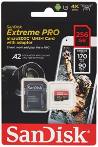 SanDisk ( サンディスク ) 256GB Extreme PRO microSDXC A2 SDSQXCZ-25・・・