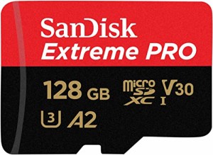 microSDXC 128GB SanDisk サンディスク Extreme PRO UHS-1 U3 V30 4K U・・・