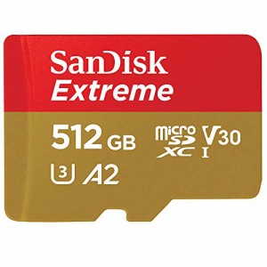 SanDisk ( サンディスク ) 512GB microSDXCカード EXTREME ( 最大 読込160MB/s・・・