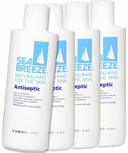 【まとめ買い】シーブリーズ アンティセプティック 全身薬用ローション 230ml×4個セット