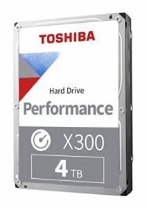 東芝 X300 4TB パフォーマンス＆ゲーム 3.5インチ 内蔵ハードドライブ - CMR SATA 6 GB/s 7・・・