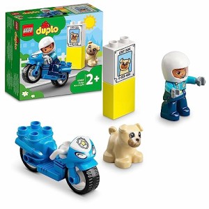 レゴ(LEGO) デュプロ デュプロのまち ポリスバイク 10967 おもちゃ ブロック プレゼント幼児 赤ちゃん 警察・・・