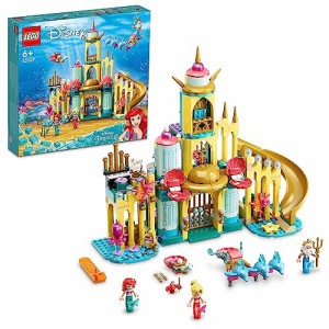 レゴ(LEGO) ディズニープリンセス アリエルの海のお城 43207 おもちゃ ブロック プレゼント お人形 ドール ・・・
