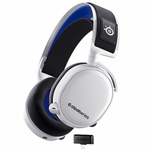 SteelSeries ゲーミングヘッドセット ワイヤレス 無線 Arctis 7P+ PS5 PS4 密閉型 ロスレス・・・