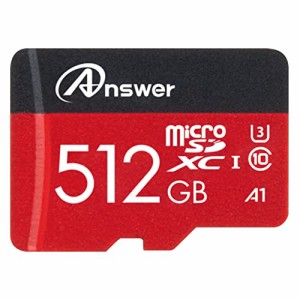 アンサー microSDXCカード512GB 各種Nintendo Switch対応 UHS-I Class10(最大読・・・