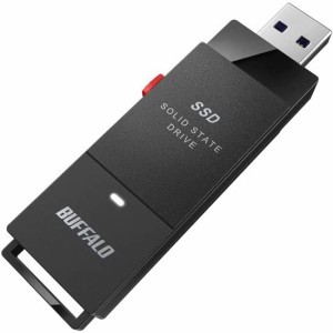 SSD-PUT1.0U3BC/D [外付けSSD ポータブル USB3.2 Gen1 スティック型 TV録画対応 1.0・・・