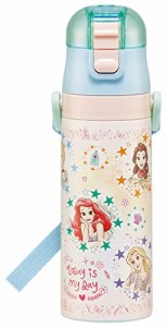 スケーター 水筒 470ml ディズニー プリンセス 23 直飲み 女の子 ステンレス スポーツボトル SDC4-A