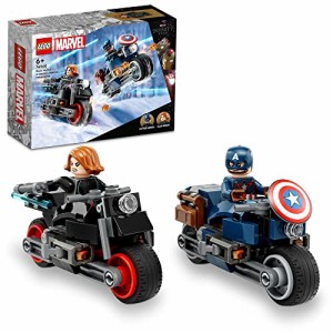 レゴ(LEGO) スーパー・ヒーローズ マーベル ブラック・ウィドウとキャプテン・アメリカのツーリング 76260 おも・・・