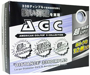 レザックス(LEZAX) AGC ゴルフボール 1ダース(12個入り) ホワイト AGBA-3761
