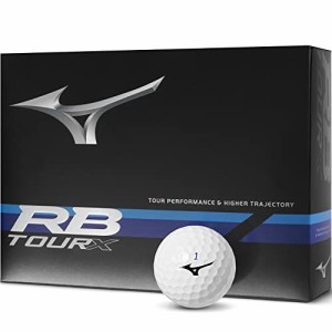 MIZUNO(ミズノ) ゴルフボール RB ツアー X ホワイト 1ダース(12個入り) 3ピース アクシアルフローディ・・・