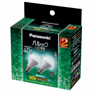 パナソニック ミニクリプトン型 LED電球 プレミア E17口金 電球40形相当 2個入 昼白色相当(3.9W) 小形電・・・