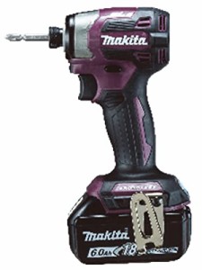 マキタ(Makita) 充電式インパクトドライバ（パープル） 18Ｖ バッテリ・充電器・ケース別売 TD173DZAP